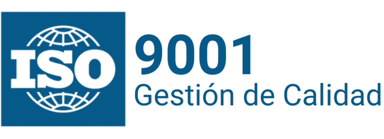 Logo ISO 9001 azul