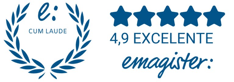 Logo emagister azul
