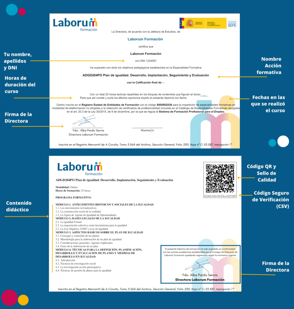 Curso de Plan de Igualdad. Desarrollo, Implantación, Seguimiento y Evaluación - ADGD204PO